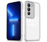 PanXCase Funda Transparente para Vivo V40 SE - Carcasa Clear con Lens Protector Delgada Suave Protección Cámara Antichoque Antiarañazos Cover (Blanco)