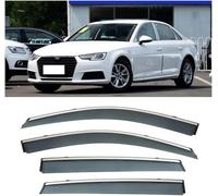 PANXUC Coche Deflectores de Viento para Audi A4 2017-2022, Deflectores de Viento y Lluvia Cortavientos Ventana Protector de Lluvia