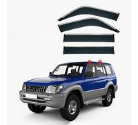 PANXUC Coche Deflectores de Viento para Land Cruiser Prado J90 1997-2001, Deflectores de Viento y Lluvia Cortavientos Ventana Protector de Lluvia