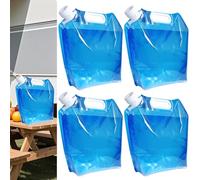 PANYI 4 Piezas 10L Contenedor de Agua Plegable Bidon Agua