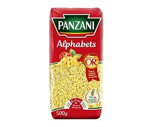 Panzani - En Las Pastas Sopa De Alfabetos 500G - Lot De 4 - Precio Por Lote - Entrega Rápida