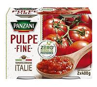 Panzani Pulpa fina, puré de tomate, sin residuos de pesticidas, 800 g