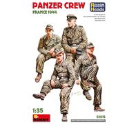 Panzer Crew. France 1944. Resina Heads 1 :3 5 Figura Plástico Modelo Kit Miniart