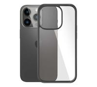 PANZER GLASS Apple iPhone 14 Pro ClearCase - Black Edition (0406), estándar de grado militar 2X, compatible con carga inalámbrica, resistente a los arañazos