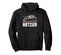 Panzer Hetzer Tanque Vehículo Militar Hombre Mujer Regalo Sudadera con Capucha