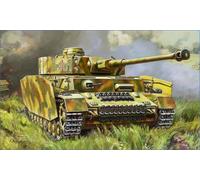 Zvezda 500783674 500783674-1:35 Panzer IV AUSF.G (SD.Kfz.161) - Kit de construcción de plástico para Principiantes, diseño de Camuflaje