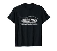 Panzer VIII Maus Tanque Alemán WW2 Tanque Militar Pesado Papa Camiseta