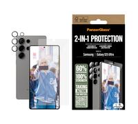 Protector de pantalla PanzerGlass Galaxy S25 Ultra resistente a golpes y rayones transparente