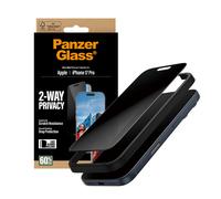 PanzerGlass ® 2-Way Privacy Screen Protector iPhone 17 Pro | Ultra-Wide Fit w. EasyAligner Protector de pantalla Apple 1 pieza(s