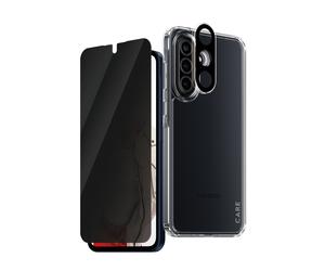 Panzerglass care by ® flagship 3-in-1 privacy bundle samsung galaxy a