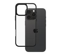 PanzerGlass CARE Urban Combat Case Transparente Marco Negro Funda iPhone 16 Pro Max Resistente Golpes