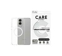 Panzerglass - CR37967 - CARE by Flagship Case Qi Compatible para Samsung Galaxy S25 Edge blanco