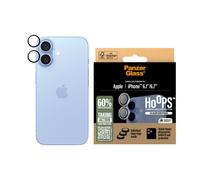 PanzerGlass - Hoops® Camera Lens Protector Transparent iPhone 16 / 16 Plus Protector de pantalla Apple 1 pieza(s)