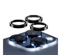 PanzerGlass - Hoops Camera Lens Protector iPhone 15 Pro - 15 Pro MAX - Black Metal