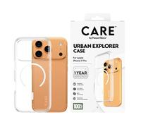 PanzerGlass MagSafe Carcasa para iPhone 17 Pro - Urban Explorer - Protección contra caídas de 4,6 m, anti-amarilleo, perfil delgado, bisel elevado, compatible con MagSafe - Anillo MagSafe