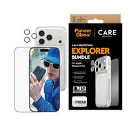 Panzerglass paquete de cuidado 3 en 1 para iphone 17 pro, protector de