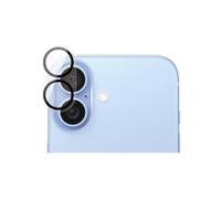 PanzerGlass Protección Perfecta de la Lente de Cámara para Apple iPhone 16/16 Plus 2024 | Cristal de ultra alta claridad