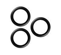 PanzerGlass™ Protector de lente de cámara Ti Hoops para Apple iPhone 15 Pro | Pro Max - protección con estilo, vidrio a prueba de golpes, titanio negro
