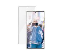 PANZERGLASS Protector de pantalla de cerámica, ajuste ultra ancho para Samsung Galaxy S25 Ultra, de alta calidad, resistente a los arañazos, protección contra impactos, vidrio inastillable para máxima