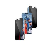 PanzerGlass Protector de pantalla de cristal templado para iPhone 17 Pro Max de 6,9 pulgadas, filtro de privacidad, antibluelight, protección contra caídas y arañazos, FastFit IN-A-BOX fácil de