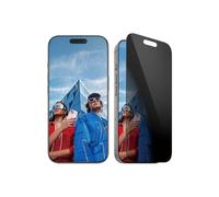 PanzerGlass Protector de pantalla de privacidad para Apple iPhone 16 Pro de 6.3 pulgadas, filtro de privacidad, vidrio templado de borde a borde, protección contra caídas y arañazos, antihuellas,