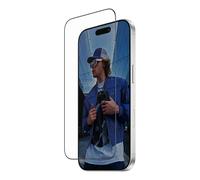 PanzerGlass Protector de Pantalla de Vidrio Templado con Marco Negro Fastfit para iPhone 17 y iPhone 16 Pro - Transparente