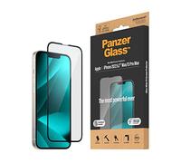 PanzerGlass™ - Protector de Pantalla para iPhone 14 Plus, 13 Pro MAX, de Cristal Templado con Cobertura Completa y Revestimiento antihuellas