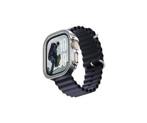 PanzerGlass Safe Bling Bumper Silver Apple Watch Ultra 2