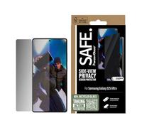 Safe by Panzerglass - Protector de pantalla de ajuste ultra ancho para Samsung Galaxy S25 Ultra, antirreflejos, antiespía, resistente a los arañazos, protección de cobertura completa para mayor