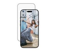 PanzerGlass SAFE. by Protector de pantalla con marco negro para iPhone Air | Ultra-Wide Fit con EasyAligner