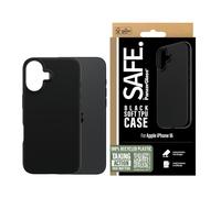 PanzerGlass - SAFE. by ® TPU Case Black iPhone 16 funda para teléfono móvil Negro