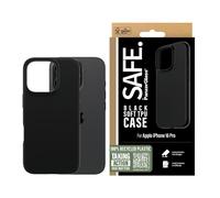 PanzerGlass - SAFE. by ® TPU Case Black iPhone 16 Pro funda para teléfono móvil Negro