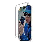 PanzerGlass Protector de pantalla para iPhone 17 Pro de 6.3 pulgadas, ultra ancho, vidrio templado de borde a borde, protección contra caídas y arañazos, antihuellas, FastFit IN-A-BOX fácil de