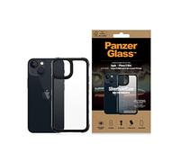 PanzerGlass™ SilverBullet Case, Funda Compatible con iPhone 13 Mini - Carcasa a Prueba de Golpes, auténtica protección Militar para iPhone 13 Mini Case, Negro, Funda Compatible con iPhone