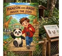 Panzón and Andy Inside the Zoo: A Fun Zoo Adventure for Kids | Learn Animals, Vocabulary & English Words (Andy and his New friend)