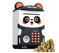 Paodduk Banco de Dinero electrónico,Banco electrónico | Cajero automático Panda Coin Cash - cajero automático electrónico con simulación de desbloqueo de contraseña Personal y Huella Digital