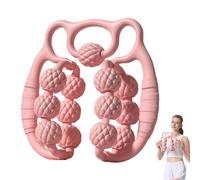 Paodduk Rodillo para piernas,Rodillo de masaje muscular | Rodillo masajeador de piernas con anillo para muslos | Rodillo de mano multifuncional, rodillo para músculos, herramientas de masaje corporal