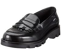 Paola 854113, Zapatos para Uniformes de Escuela, para Niñas, Negro, 35 EU