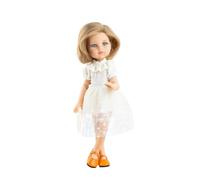 Paola Reina Muñeca Amigas Carla - Muñeca móvil 32 cm Juguete