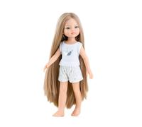 Paola Reina - Muñeca Amigas Manica Pijama Blanco 32 Cm (13208)