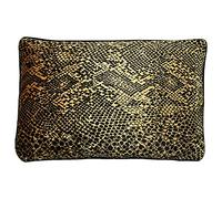 Paoletti Amortiguador de la Cubierta de Python, Oro, 40 x 60cm