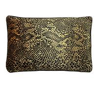 Paoletti Cojín de Python, Oro, 40 x 60cm