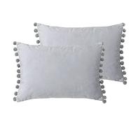 Paoletti Cojines llenos de poliéster, Paloma/Plata, 35 x 50cm, 2