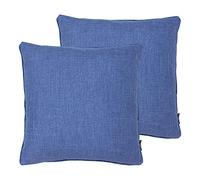 Paoletti Cojines llenos de poliéster Twilight Twin Pack, Mezclilla, 45 x 45cm, 2