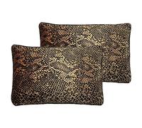 Paoletti Cojines Rellenos de Plumas Python Twin Pack