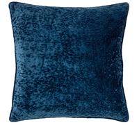 Paoletti Funda de cojín con Ribetes de Terciopelo prensado Ondulado