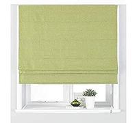 Paoletti Riva Atlántico Deluxe Blackout Romana Ciegos, Verde, 153Cm (Ancho) X 137 Cm (Gota), Poliéster, 153Cm X 137Cm, 153x137cm