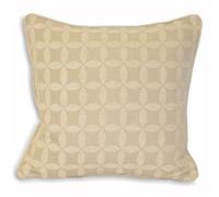 Paoletti Riva Palma Cubiertas del Amortiguador, Natural, 55 X 55 Cm, poliéster, 55x55cm