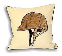 Paoletti Riva Polo Casco Cubre Almohada, Crema, 45 X 45 Cm, algodón, 45x45cm