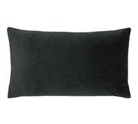 Paoletti Sunningdale Pluma cojín Lleno, Carbón, 30 x 50cm